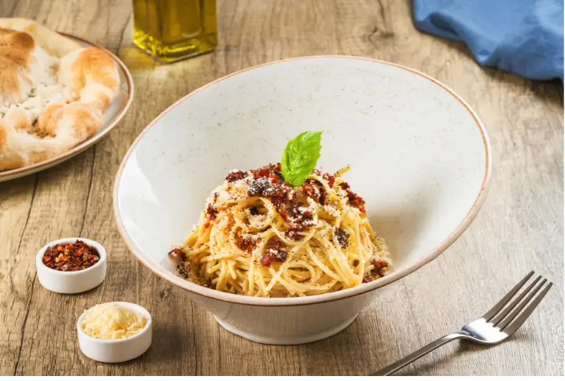 Pasta carbonara