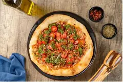 Mozzarella y pesto